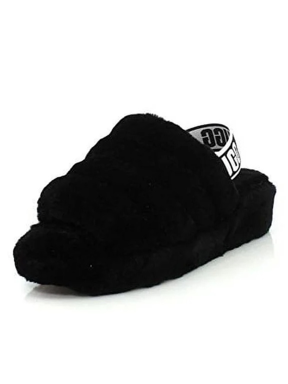 UGG Women’s Fluff Yeah Slide slippers in classic in Black